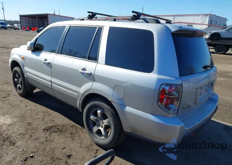 2006 Honda Pilot Ex from USA, damaged, VIN 2HKYF18496H518053